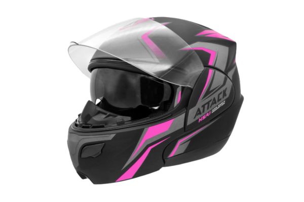 Capacete Escamoteável Pro Tork Attack HSA Rosa